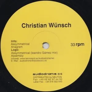 Pochette de Assymetrical de Christian Wünsch