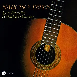 Pochette de Jeux Interdits (Forbidden Games) de Narciso Yepes