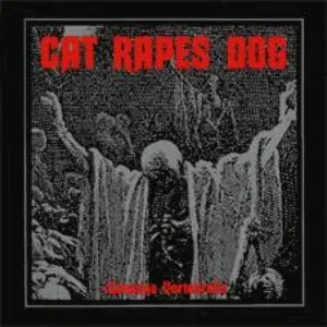 Pochette de Columna Vertebralis de Cat Rapes Dog