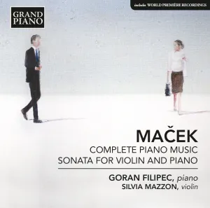 Pochette de Complete Piano Music / Sonata for Violin and Piano de Goran Filipec