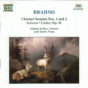 Pochette Clarinet Sonatas nos. 1 and 2 / Scherzo / Lieder, op. 91