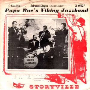 Pochette de O Sole Mio / Schwarze Augen (Dark Eyes) de Papa Bue’s Viking Jazzband