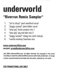 Pochette Riverrun Remix Sampler