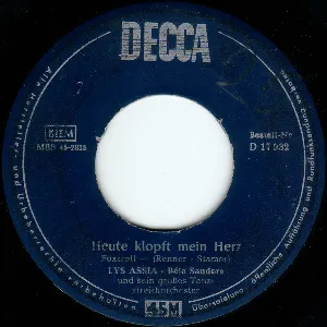 Pochette de Holland-Mädel de Lys Assia
