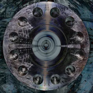 Pochette de Hellzonic Bio Metal Machine de KK Null