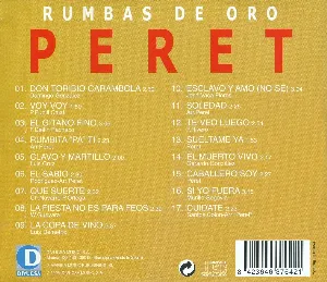 Pochette de Rumbas de Oro de Peret
