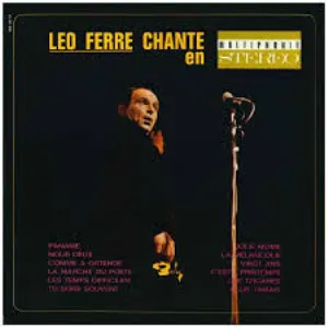 Pochette Léo Ferré chante en multiphonie-stéréo