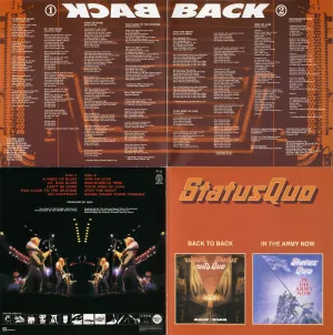 Pochette de Back to Back / In the Army Now de Status Quo