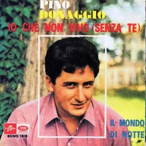 Pochette de Io che non vivo (senza te) / Il mondo di notte de Pino Donaggio