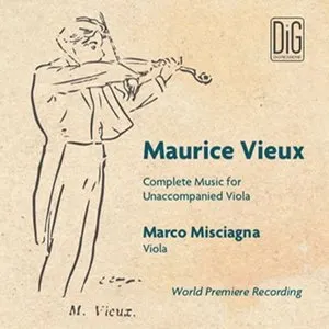 Pochette de Complete Music for Unaccompanied Viola de Marco Misciagna
