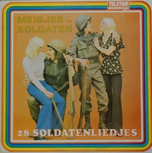 Pochette de Meisjes en soldaten: 28 soldatenliedjes de Johnny Hoes