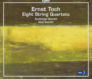 Pochette de Eight String Quartets de Ernst Toch