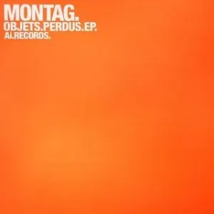 Pochette de Objets Perdus EP de Montag