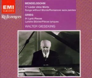 Pochette Mendelssohn: Lieder ohne Worte, Grieg: Lyric Pieces