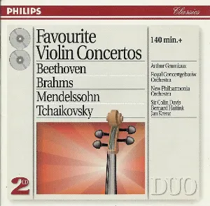 Pochette Favourite Violin Concertos