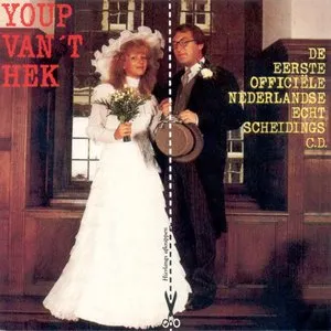 Pochette de De eerste officiële Nederlandse echtscheidings CD de Youp van ’t Hek