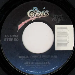 Pochette de Twinkle, Twinkle Lucky Star de Merle Haggard