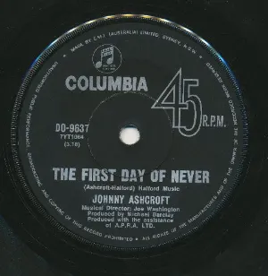 Pochette de The First Day of Never de Johnny Ashcroft