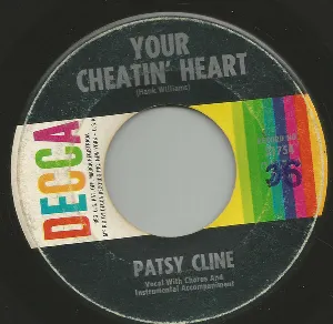 Pochette Your Cheatin’ Heart / I Can’t Help It (If I’m Still in Love with You)