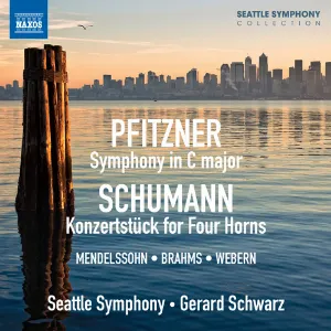 Pochette Pfitzner: Symphony In C Major / Schumann: Konzertstück For Four Horns