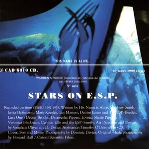 Pochette de Stars on E.S.P. de His Name Is Alive