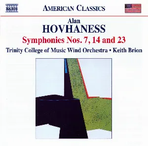 Pochette de Symphonies nos. 7, 14 and 23 de Keith Brion - Alan Hovhaness