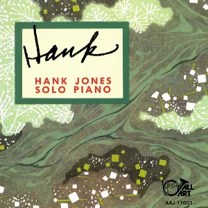 Pochette Hank: Hank Jones Solo Piano