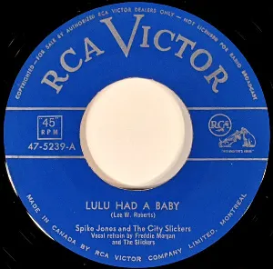 Pochette de The Boys in the Back Room / Lulu Had a Baby de Spike Jones and His City Slickers
