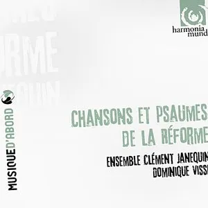 Pochette de Psaumes et Chansons de la Réforme de Ensemble Clément Janequin