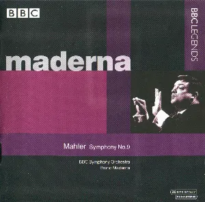 Pochette de Symphony no. 9 de Bruno Maderna - BBC Symphony Orchestra - Gustav Mahler