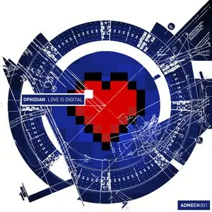 Pochette de Love Is Digital de Ophidian