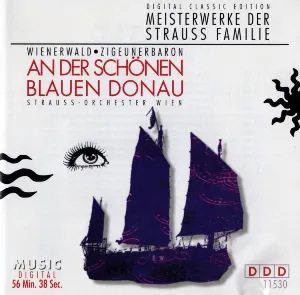 Pochette de Meisterwerke der Strauss Familie: An der schönen blauen Donau de Wiener Johann Strauss Orchester