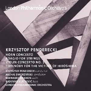 Pochette Horn Concerto / Adagio for Strings / Violin Concerto no. 1 / Threnody for the Victims of Hiroshima