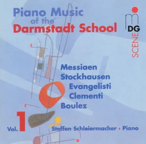 Pochette Piano Music of the Darmstadt School, Vol. 1