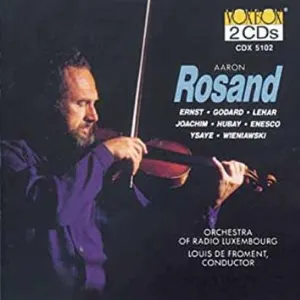 Pochette de Aaron Rosand Plays Joachim, Hubay, Enesco, Lehar de Louis de Froment - Aaron Rosand - Lëtzebuerger philharmoneschen Orchester