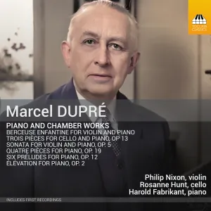 Pochette de Piano & Chamber Works de Marcel Dupré
