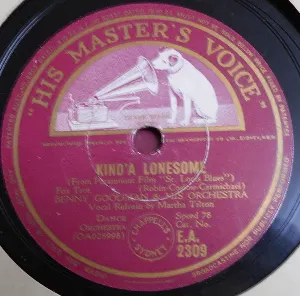 Pochette de Kind'a Lonesome / We'll Never Know de Benny Goodman and His Orchestra