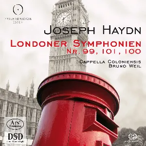 Pochette London Symphonies 99, 101, 100
