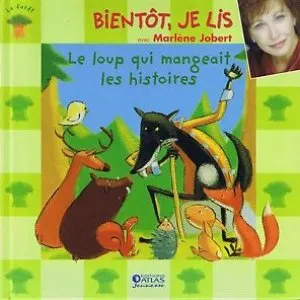 Pochette de Le loup qui mangeait les histoires de Marlène Jobert