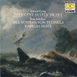Pochette Edvard Grieg: Peer Gynt Suiten Nr. 1 & 2 / Jean Sibelius: Der Schwan von Tuonela / Karelia-Suite