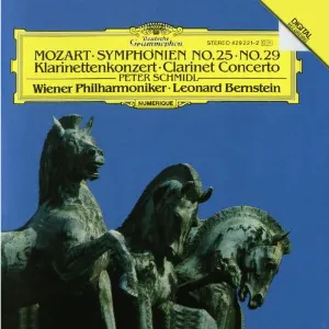 Pochette Symphonien no. 25 / No. 29 / Klarinettenkonzert