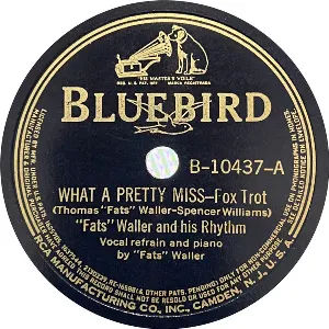 Pochette de What a Pretty Miss / Bond Street de Fats Waller and His Rhythm