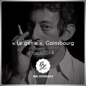 Pochette Le Génie, Gainsbourg