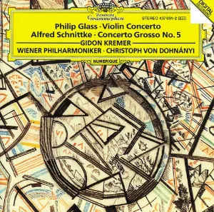 Pochette Glass: Violin Concerto / Schnittke: Concerto grosso no. 5