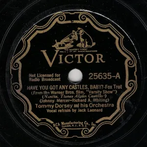 Pochette de Have You Got Any Castles, Baby? / You’ve Got Something There de Tommy Dorsey and His Orchestra