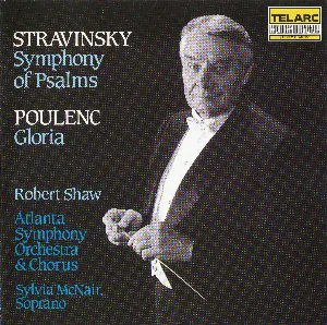 Pochette Stravinsky: Symphony of Psalms / Poulenc: Gloria
