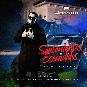 Pochette de Sentimientos escondidos (remix) de Rauw Alejandro - J Álvarez - Lyanno - Andy Rivera