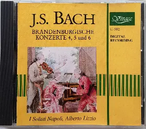 Pochette Brandenburgische Konzerte 4,5 und 6