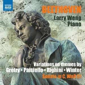 Pochette Variations on Themes by Grétry, Paisiello, Righini, Winter / Sonata in C, WoO 51