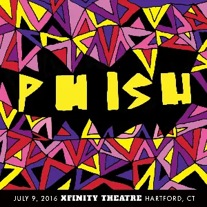 Pochette 2016‐07‐09: Xfinity Theatre, Hartford, CT, USA